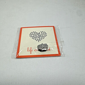 Life Charms Hamsa Hand Charm Silver Rhinestone European‎ Style Bead